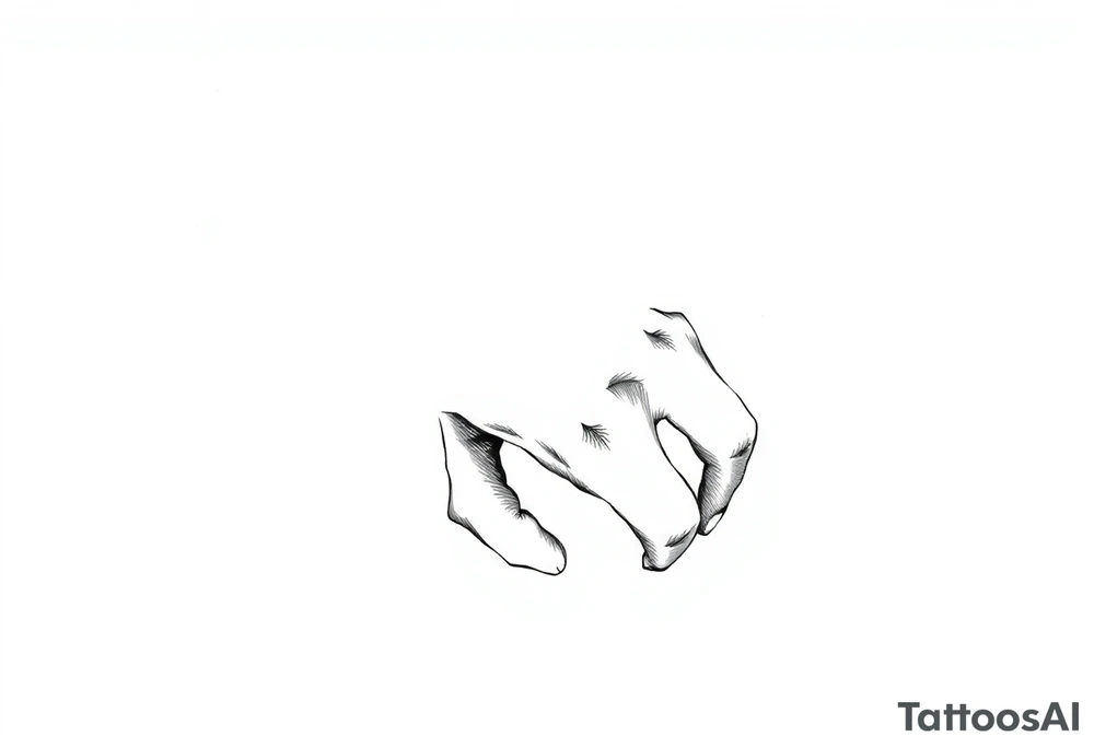 simple anime hand tattoo tattoo idea
