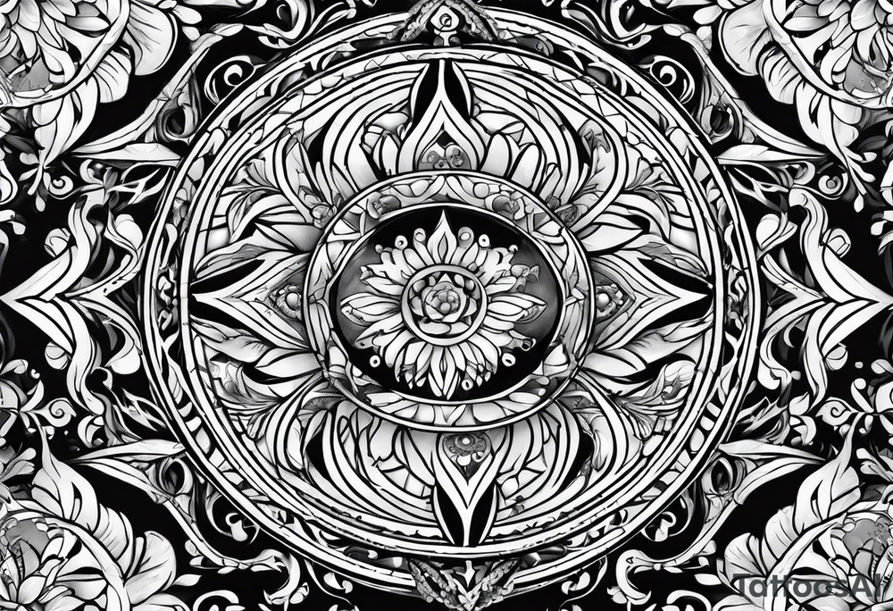 12 Inch dick tattoo idea