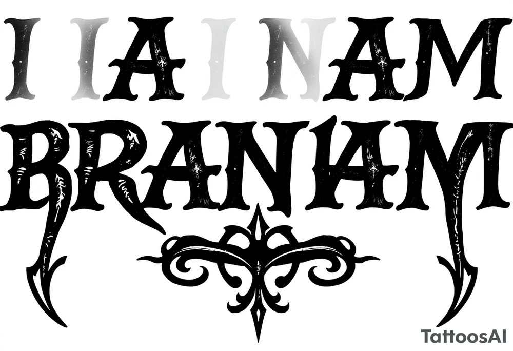 Branam tattoo idea