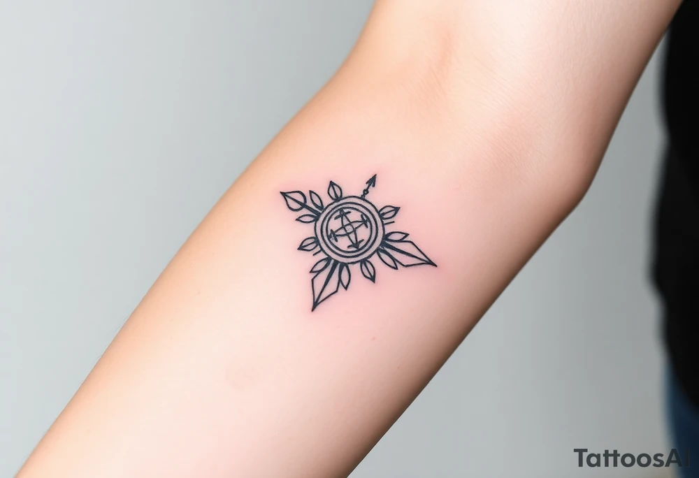 victory over coma and methadone. a new life in meditation. tattoo on the arm tattoo idea