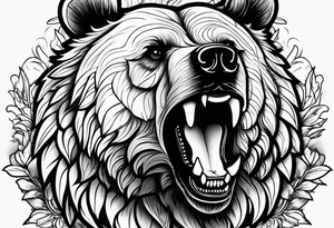 Grizzle Bear tattoo idea