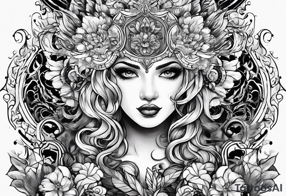Looking at myself in the mirror tattoo idea
