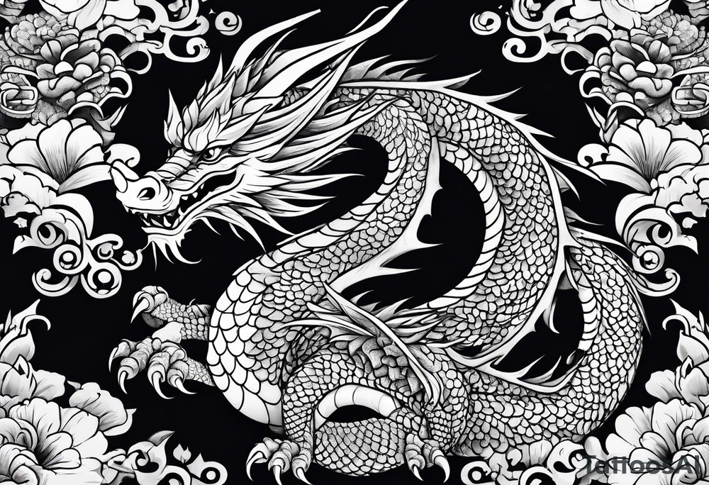 Dragon shimmerscale. tattoo idea