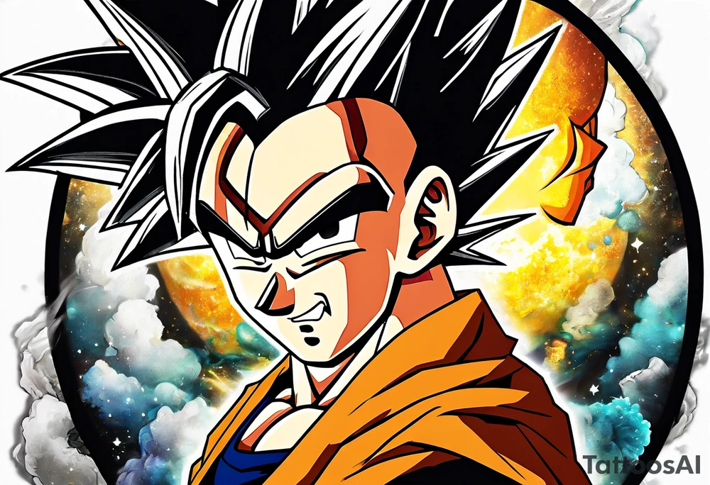 dragonball z tattoo idea