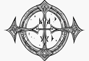 Crossroads good and evil tattoo idea