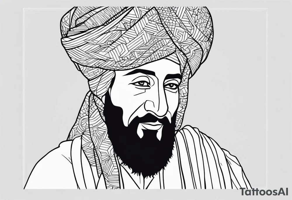 My boyfriends name is OSAMA, I want a unique minimalist tattoo tattoo idea