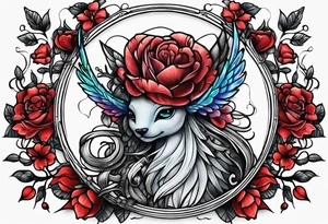 Stitch and Angel tattoo idea