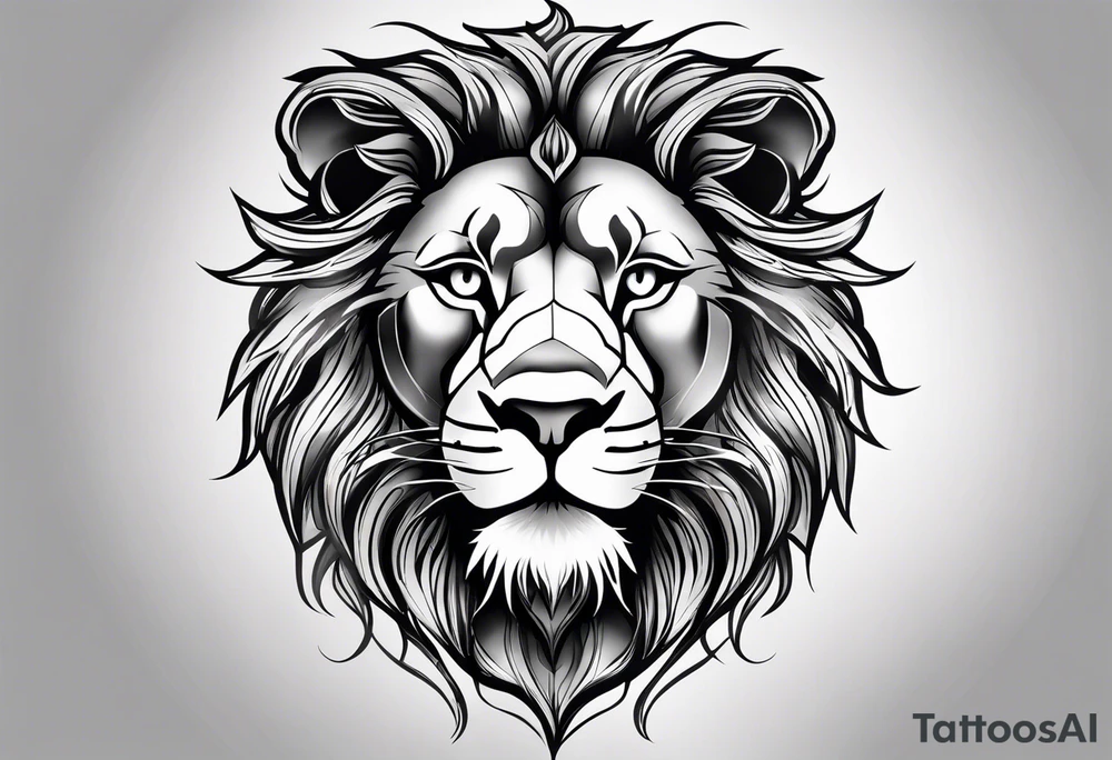 lion tattoo tattoo idea