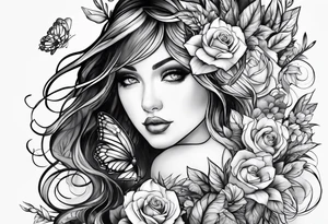 2 daughters tattoo idea