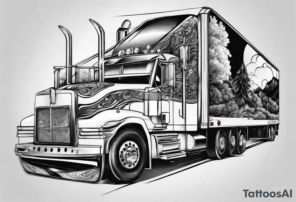 Transport creampied tattoo idea