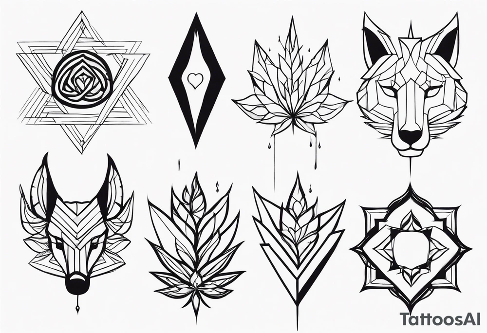 mały wąż z wystającym językiem tattoo idea