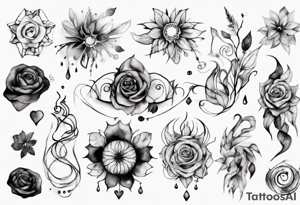 missing part tattoo idea