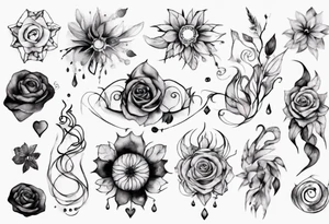 missing part tattoo idea