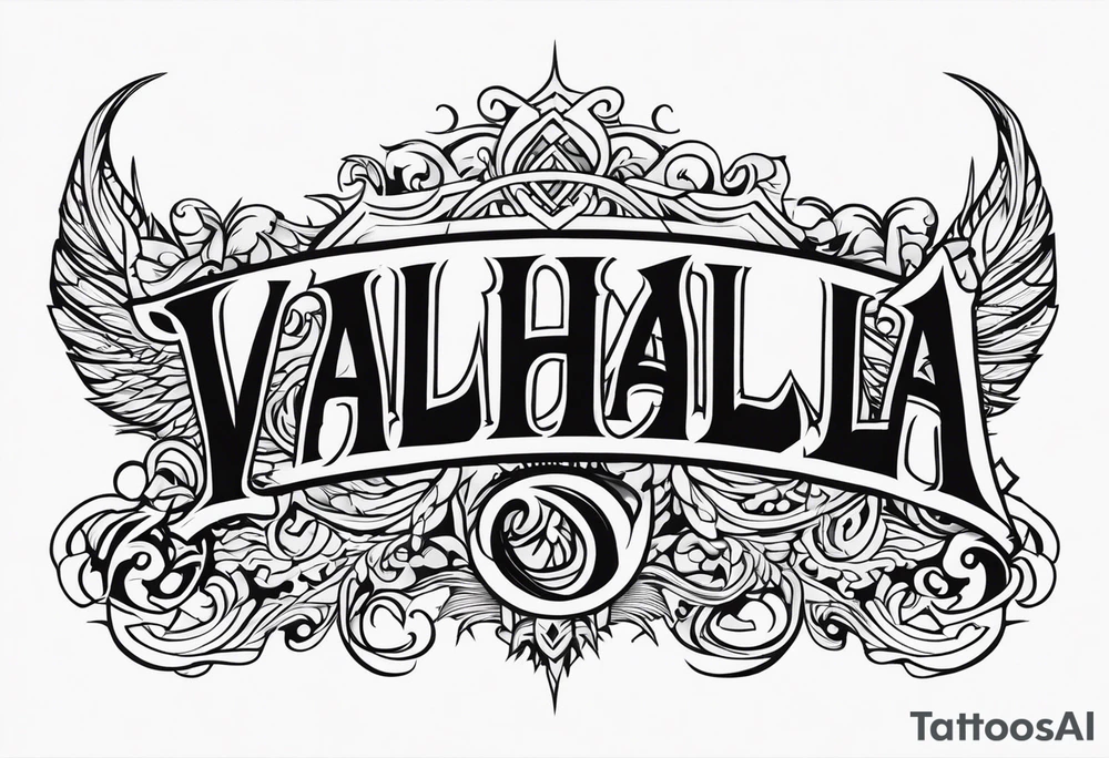 Valhalla tattoo idea