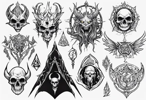 D&d warlock tattoo idea