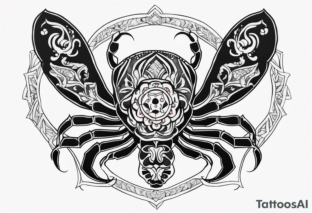cancer tattoo idea