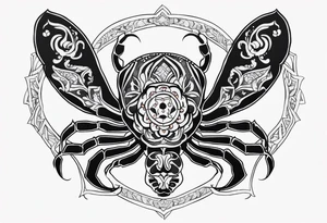 cancer tattoo idea