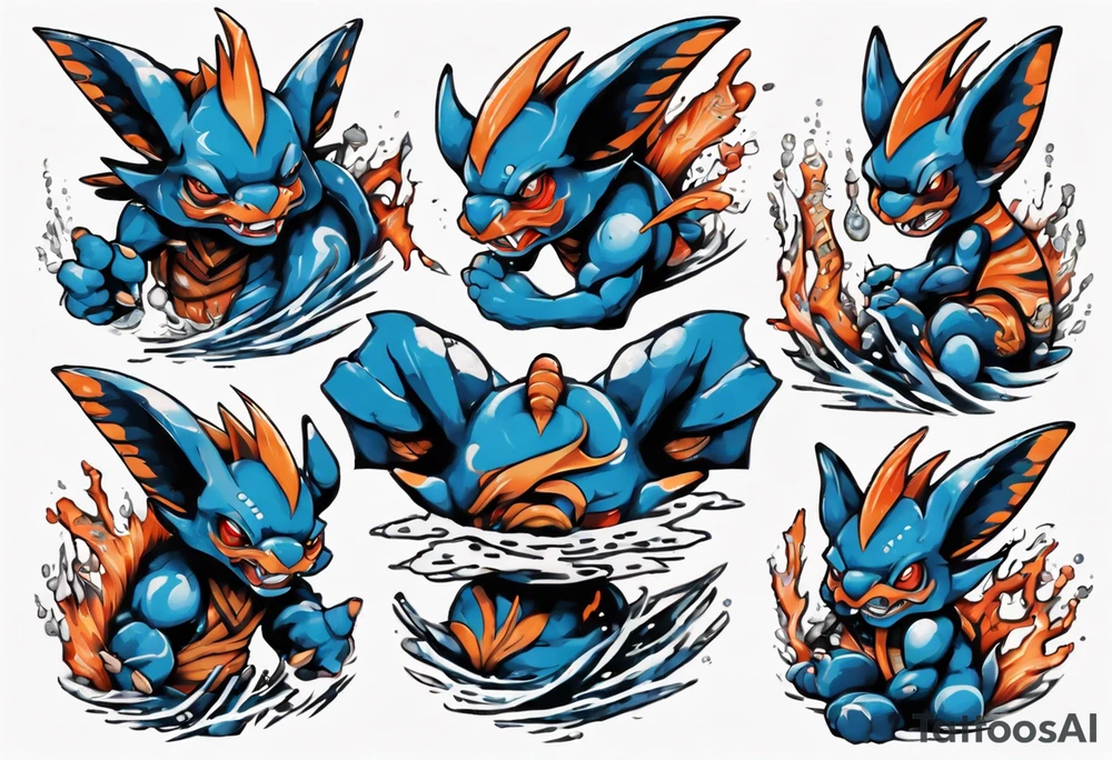 Swampert tattoo idea