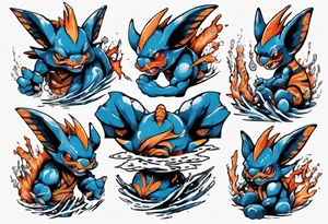 Swampert tattoo idea