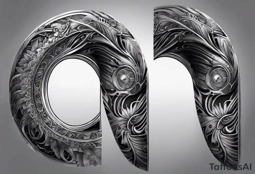 Full Arm sleeve, black, gray, silver, red, royal blue tattoo idea Full Arm sleeve, black, gray, silver, red, royal blue tattoo idea