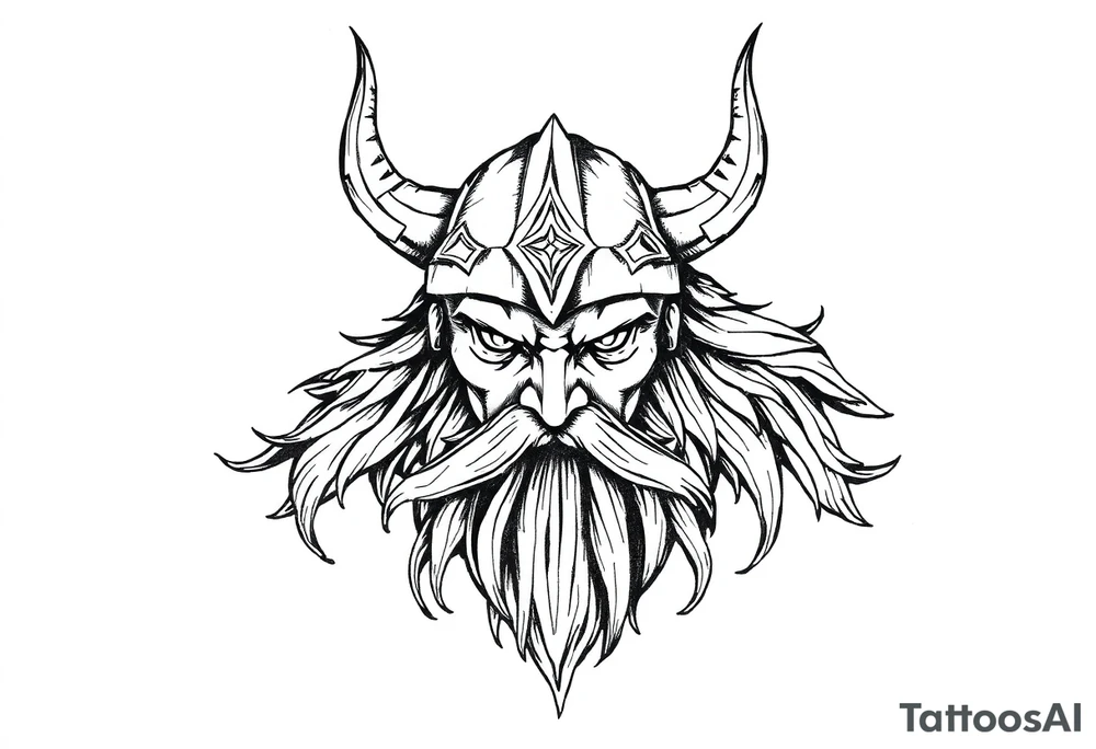Viking symbolism tattoo idea