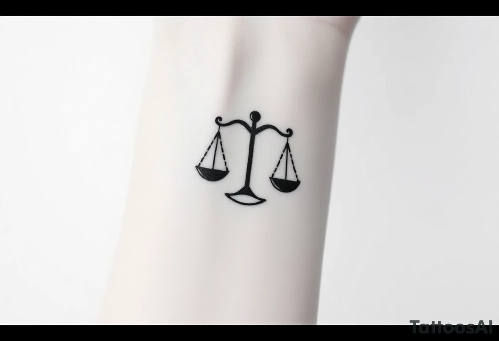 Libra stars tattoo idea