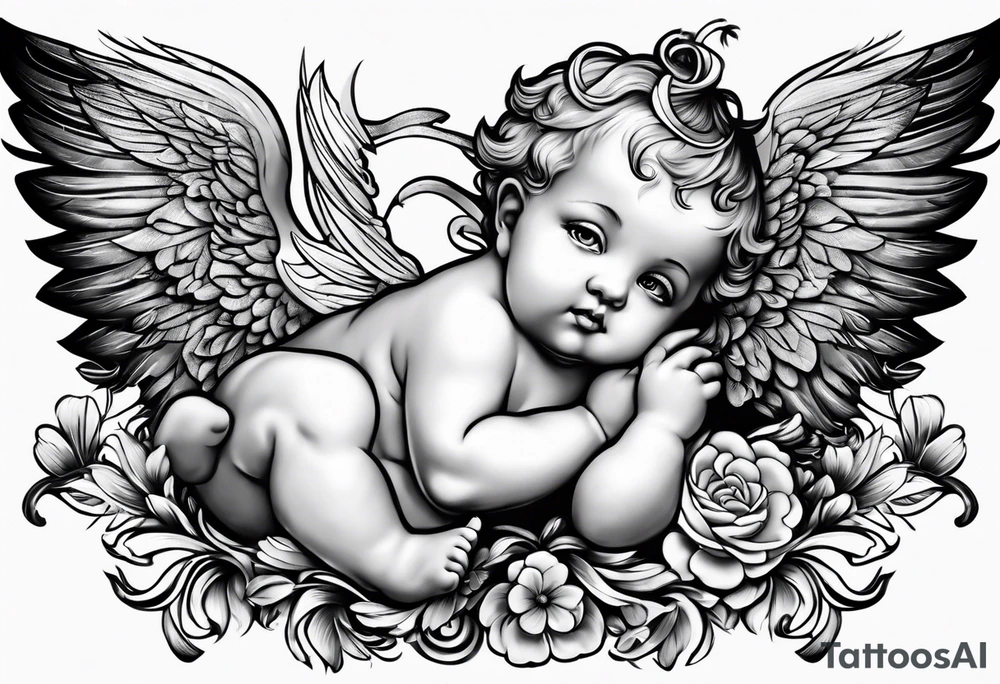 cherub tattoo idea
