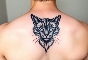 Black Cat tattoo idea