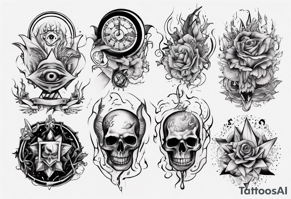 staff tattoo idea