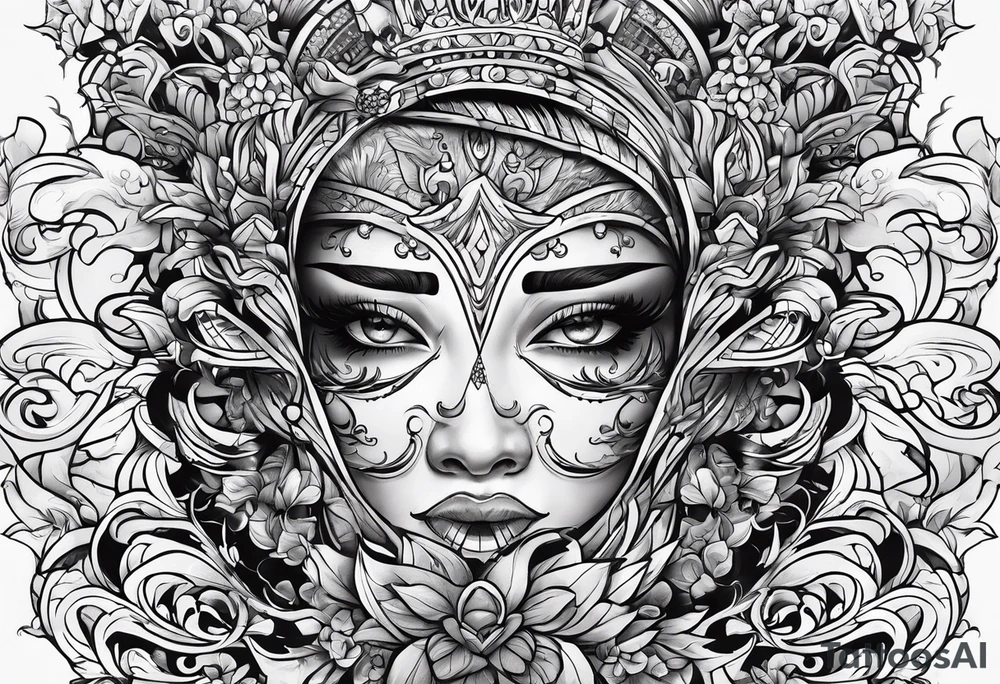 a person getting hung tattoo idea