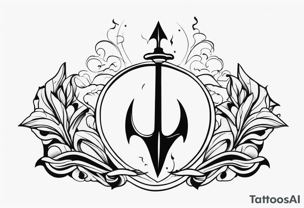 trident tattoo idea