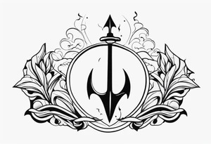 trident tattoo idea