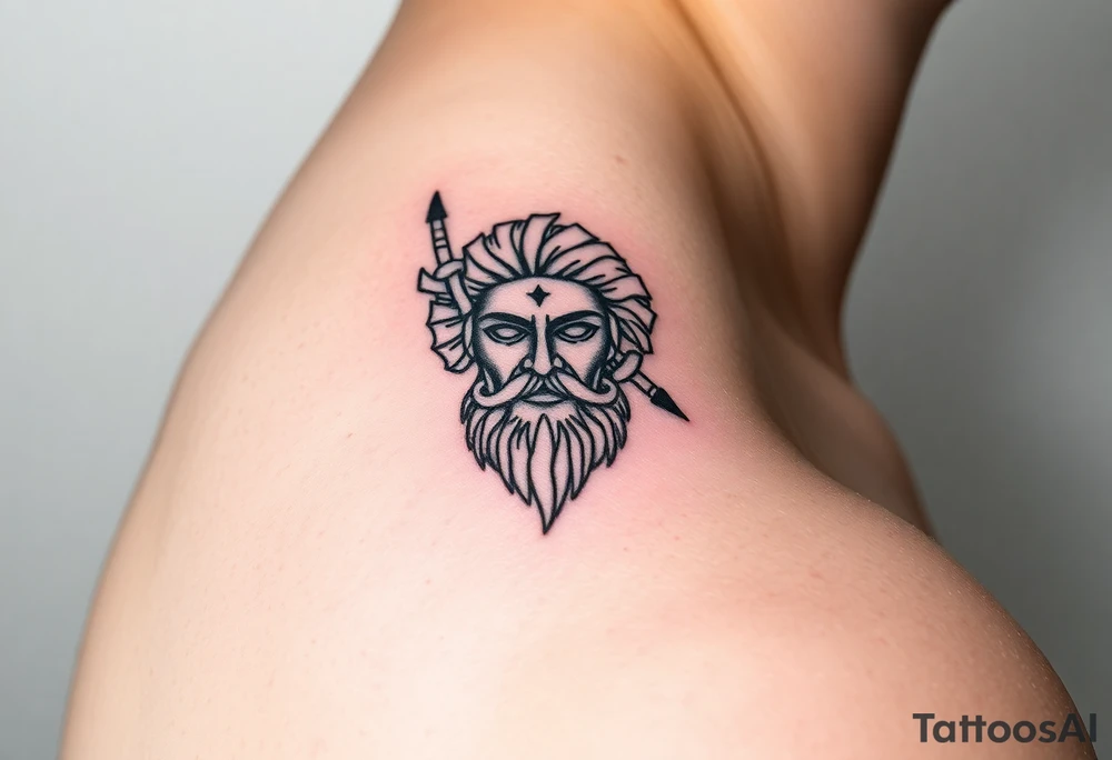 greek god tattoo idea