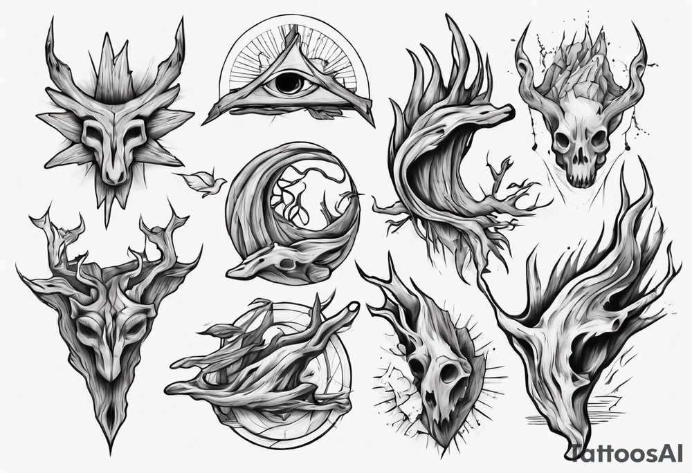 Driftwood tattoo idea