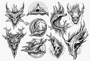 Driftwood tattoo idea