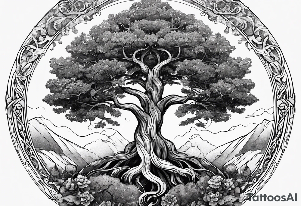 yggdrasil tattoo idea