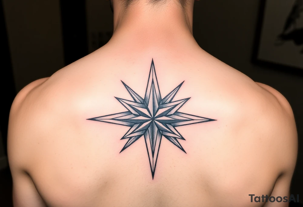 falling
 star tattoo idea