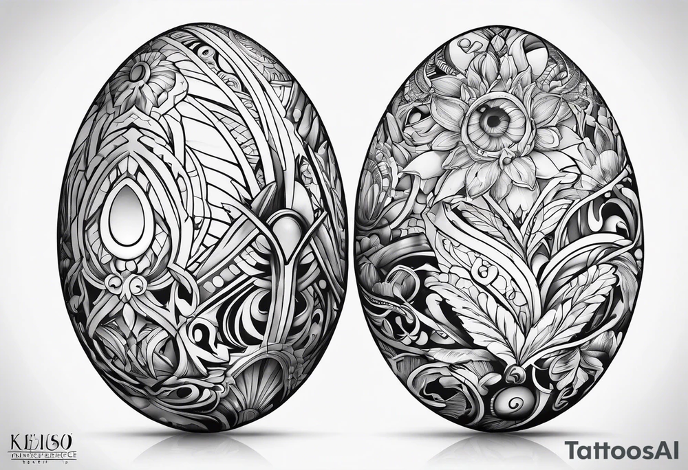 ovomorph eggs tattoo idea