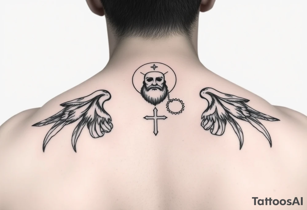 saint christopher tattoo idea