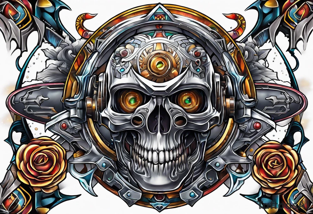 Shephard outerspace tattoo idea