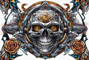 Shephard outerspace tattoo idea