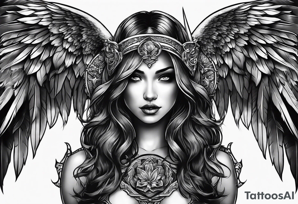 death angel tattoo idea