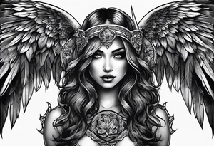 death angel tattoo idea