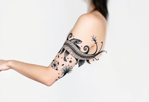 Ocean life tattoo idea