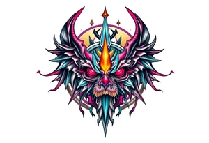 Mystical tattoo idea