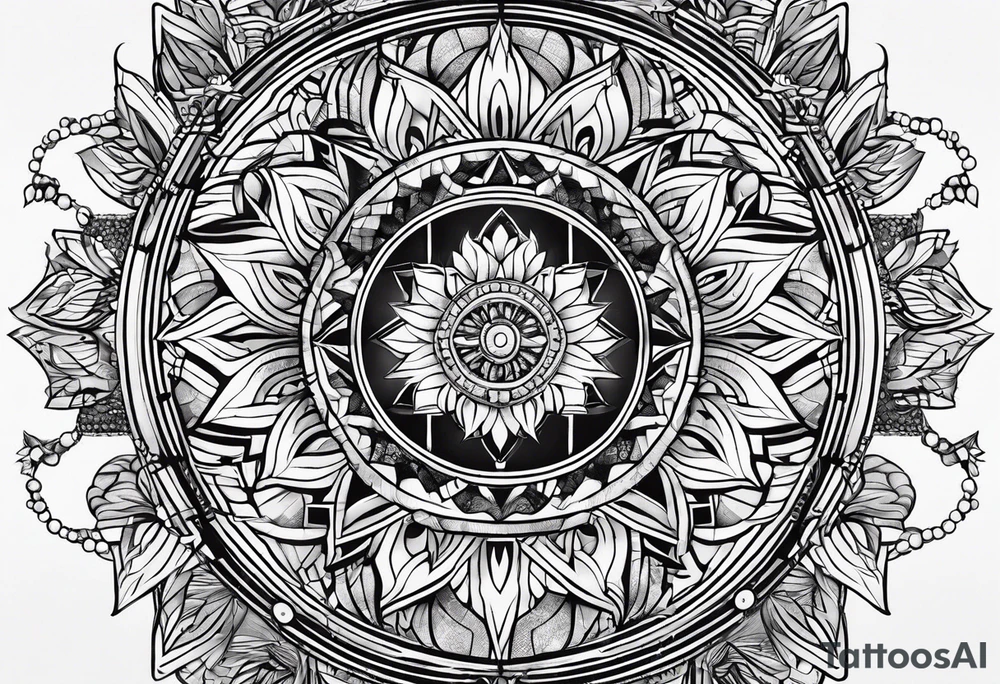Circles tattoo idea