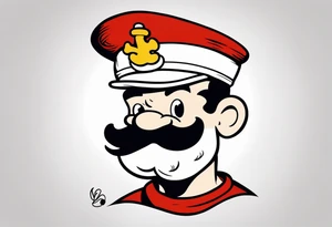 Popeye tattoo idea