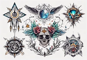 symbol des lebens tattoo idea