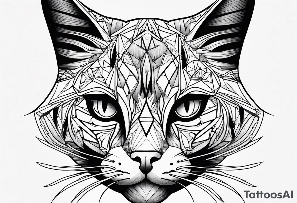 Black Cat tattoo idea