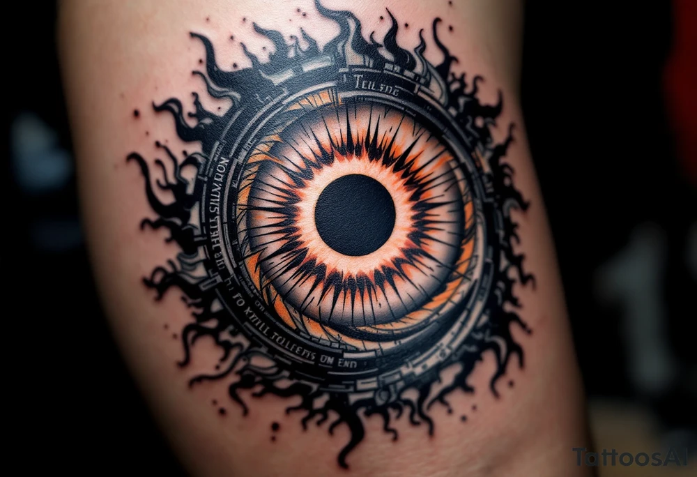 Civilisation's Eclipses to its end tattoo idea